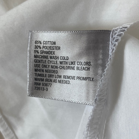 Worthington Long Sleeve Modern Fit Button-Down Shirt NWOT - Picture 6 of 6